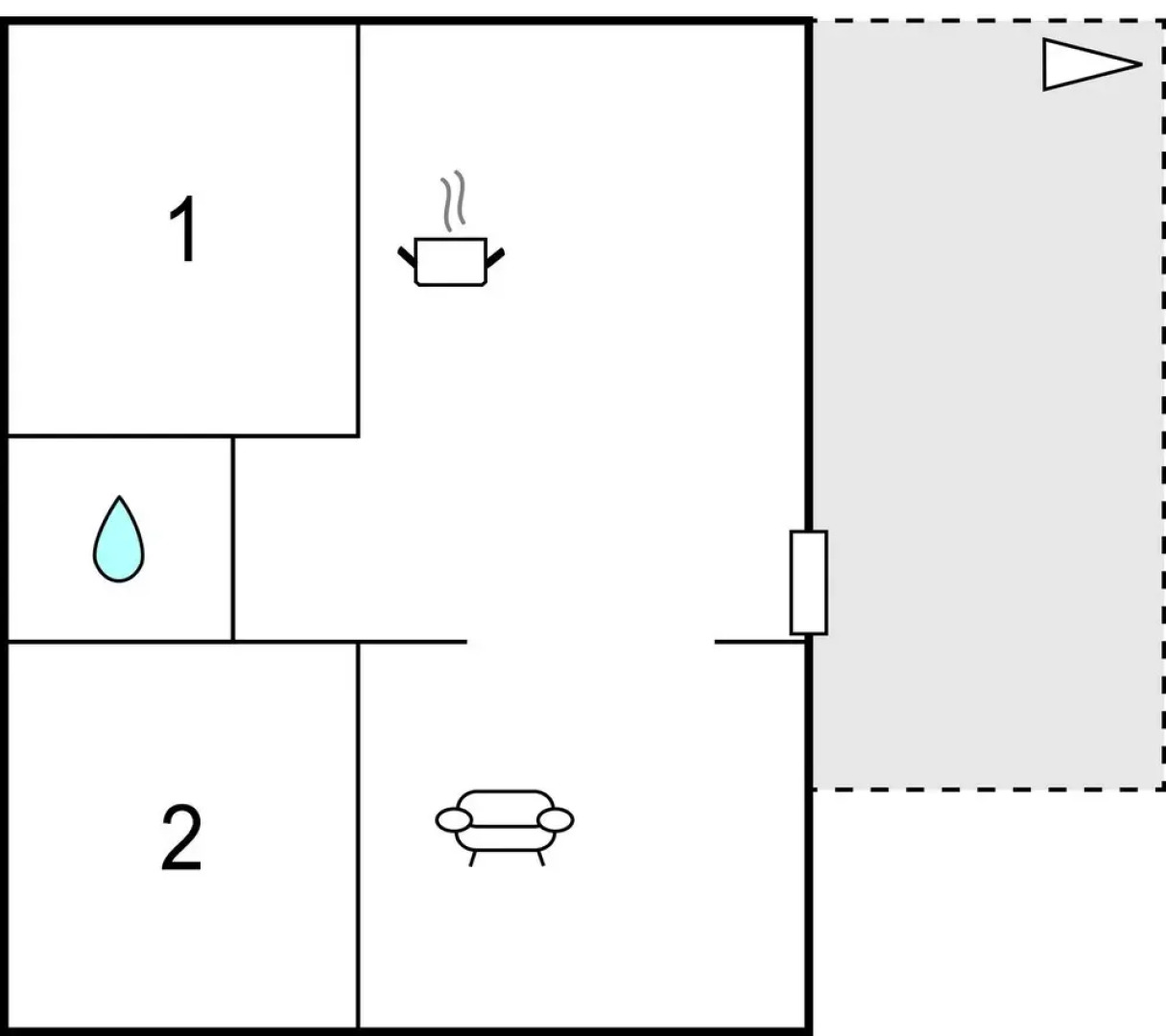 Stunning Apartment in Drvenik Veliki With 2 Bedrooms and Wifi