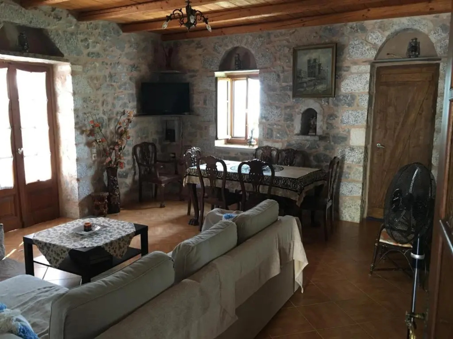 Peace in the wildest landscape of Mani