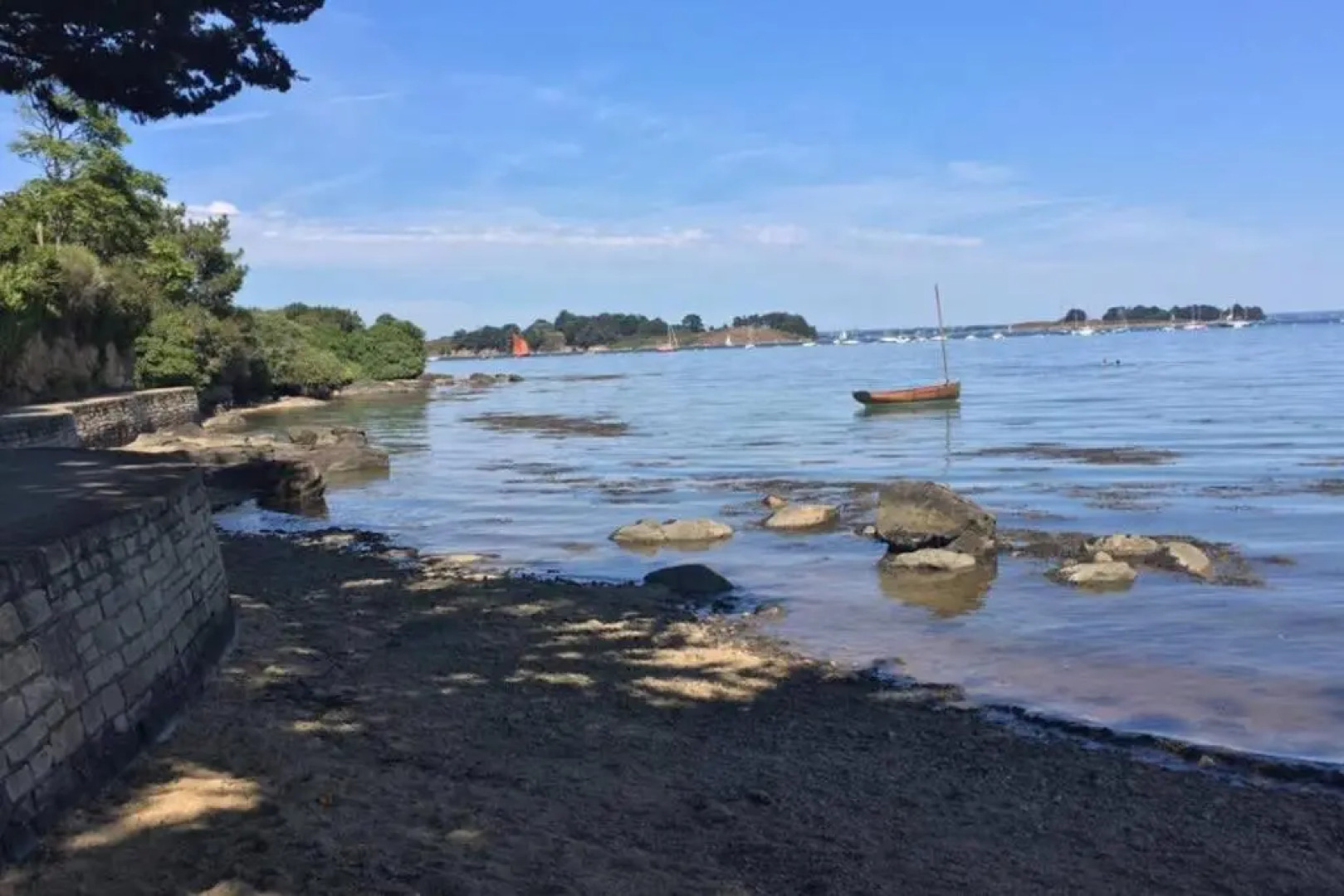 KERAUDREN RHUYS - Longère XVIIIe - 10 pers - 4 chb - plage à pied