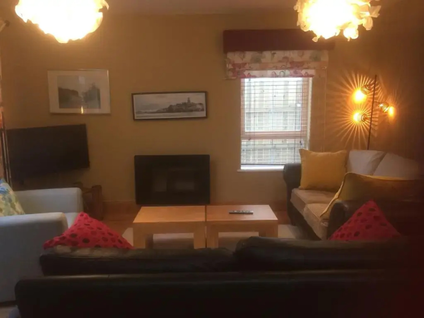 Secluded ground floor village centre apartment