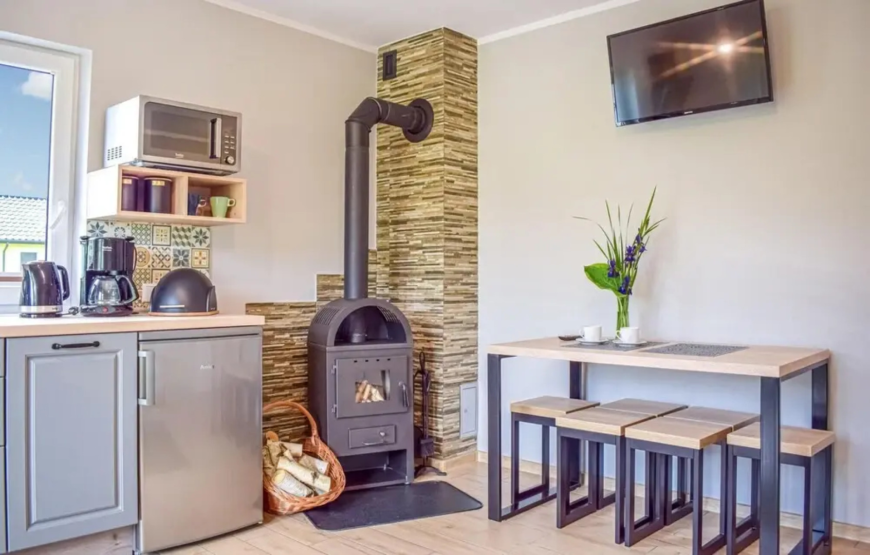 Beautiful Home in Dabki With 2 Bedrooms, Wifi and Outdoor Swimming Pool