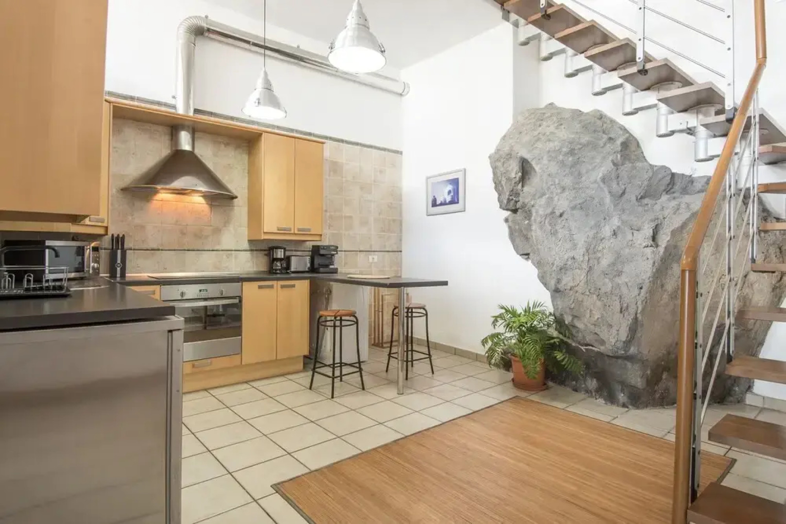 Lovely apartment on 2 floors with sea view