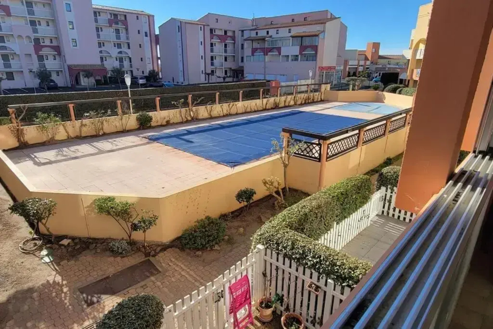 Les Jardins du Cap, Piscine, Parking, 50m Plage