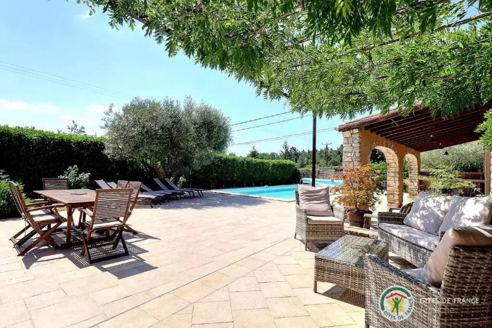 Villa L'Opaline 10 pers Piscine privée Chauffée Animaux admis Wifi