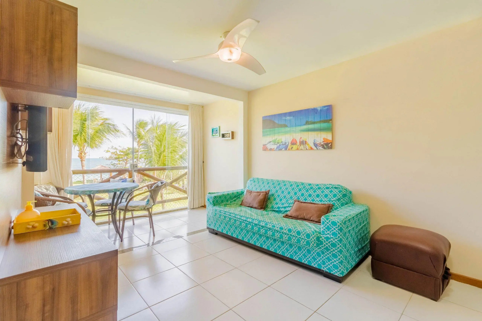 GB71 Apartamento 2 Quartos, Pé na Areia, Vista Mar - Paraíso dos Corais