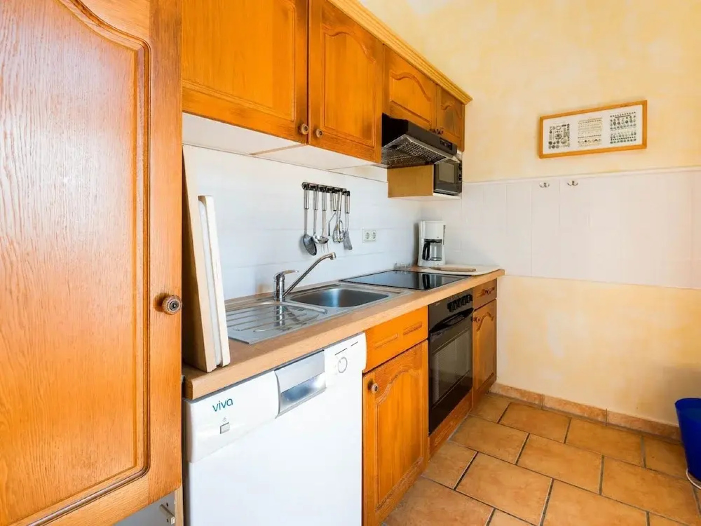 Apartment about 100 metres from the Atlantic Ocean to the south of Brittany.