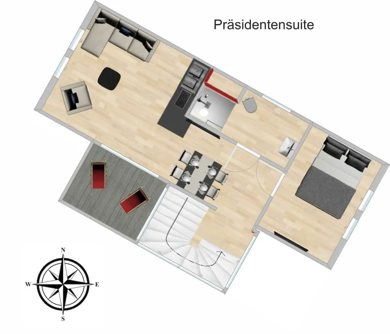 Schmuckkästle am Hafen