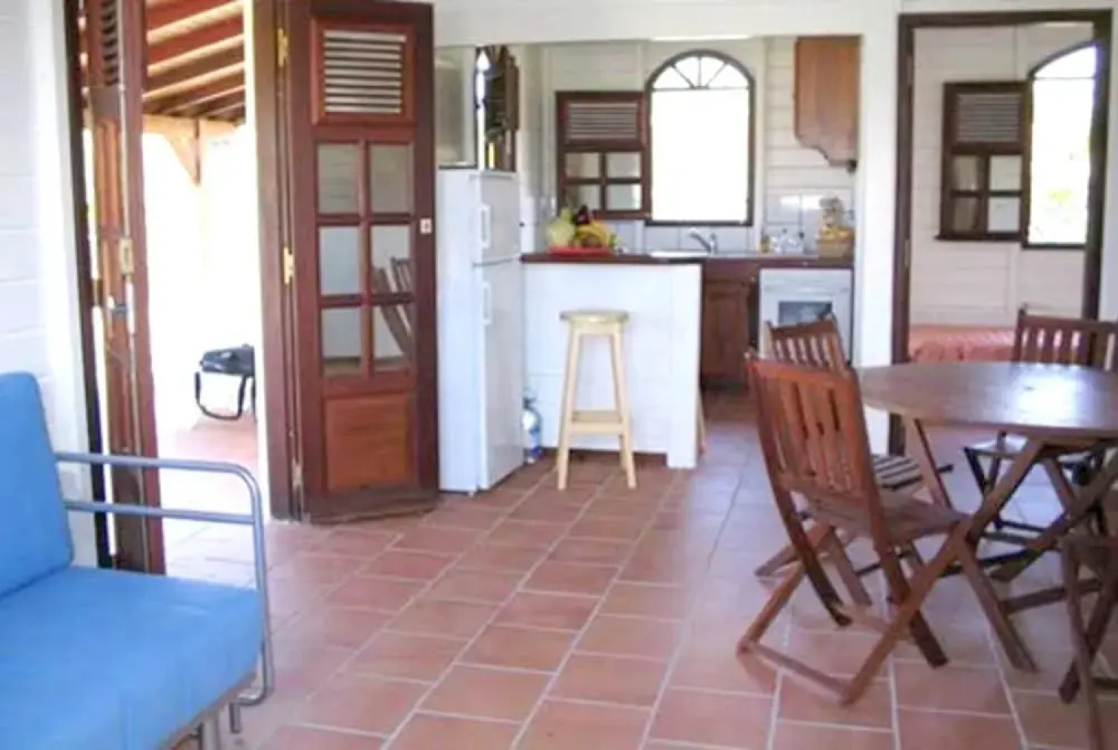 House With 2 Bedrooms in Vauclin, With Wonderful sea View, Private Poo