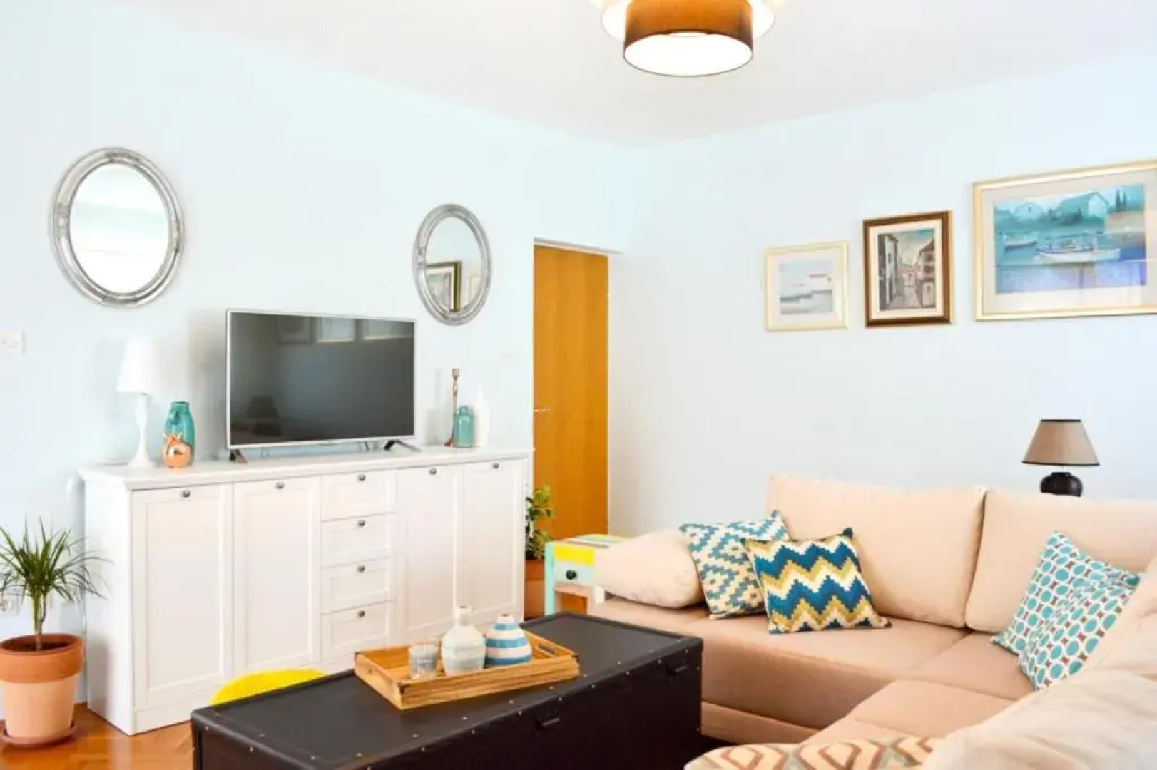 Apartment with 2 bedrooms in Klis with wonderful mountain view furnished balcony and WiFi 10 km from the beach