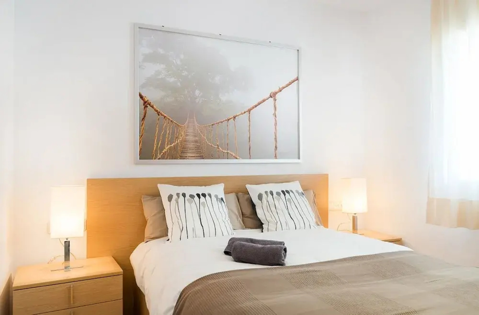 Acogedor apartamento La Fosca playa