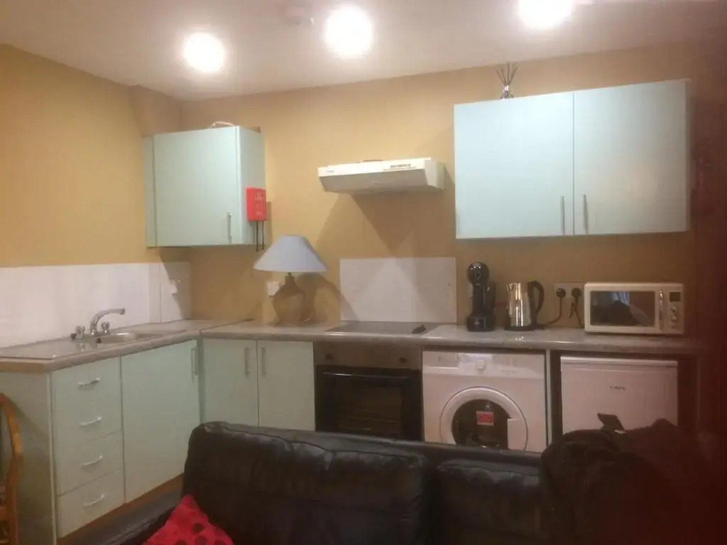 Secluded ground floor village centre apartment