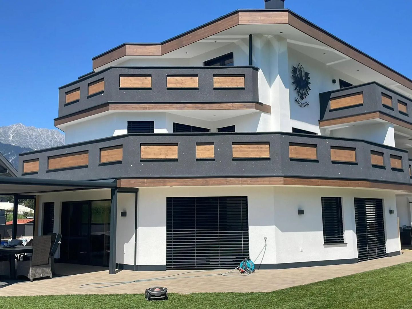 Apartment in Götzens with roof terrace and e-car charging station