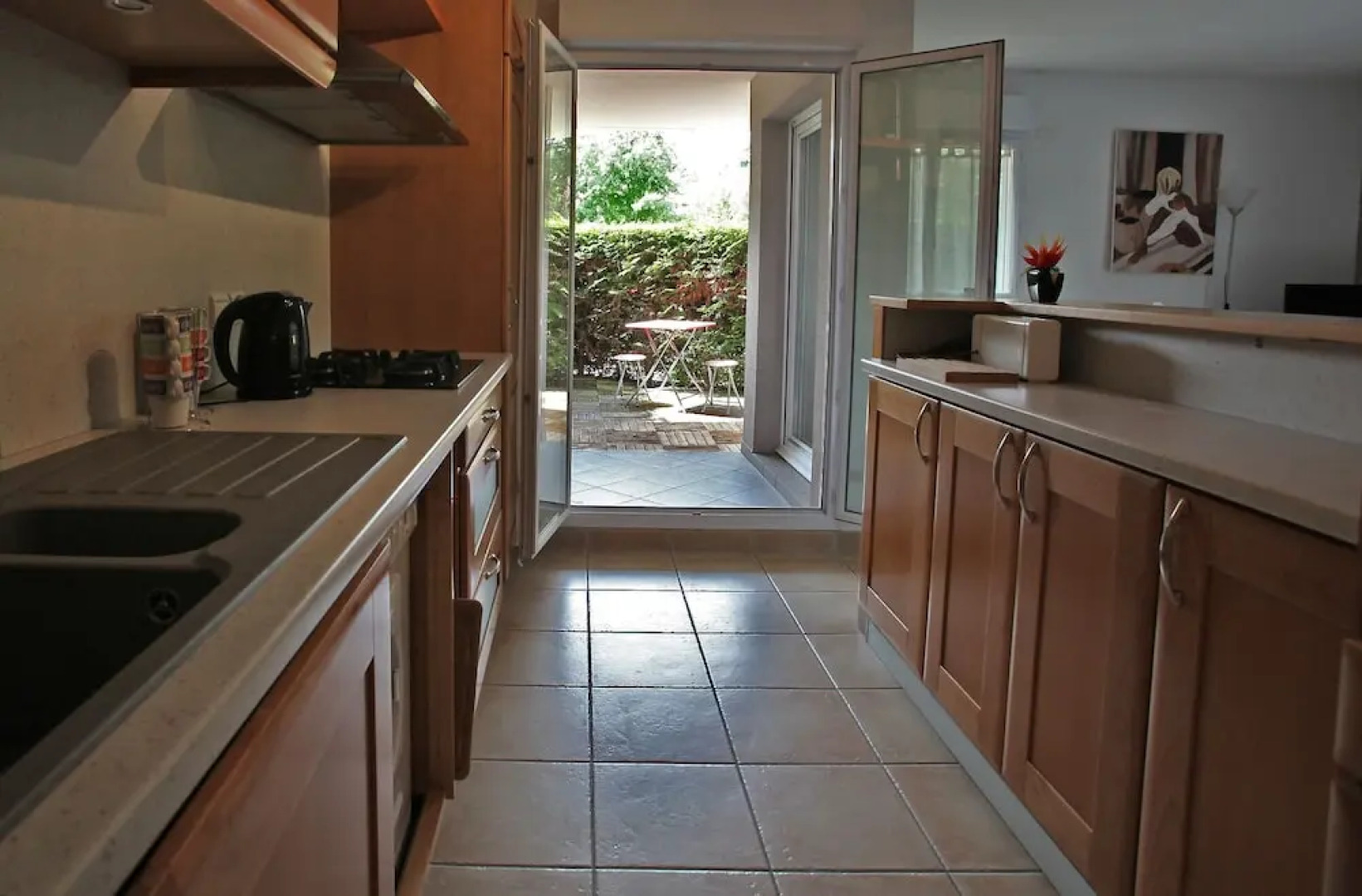 Annecy, A garden very close to the lake