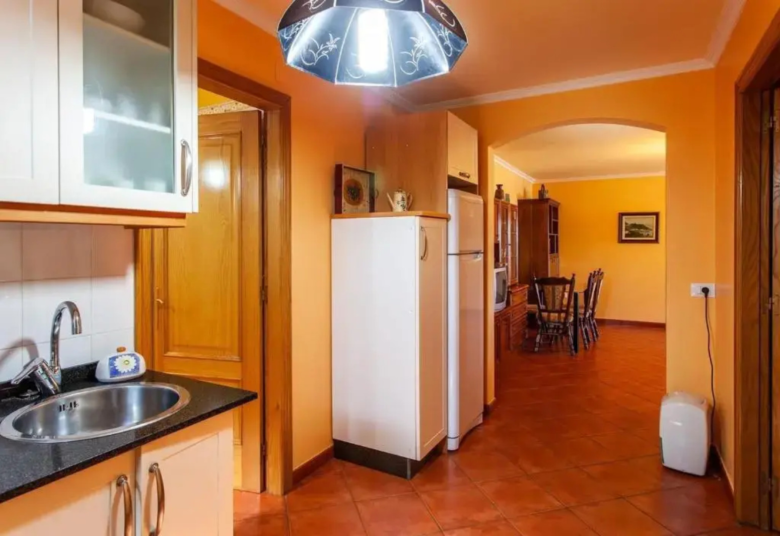 Apartamento con jardin en un chale