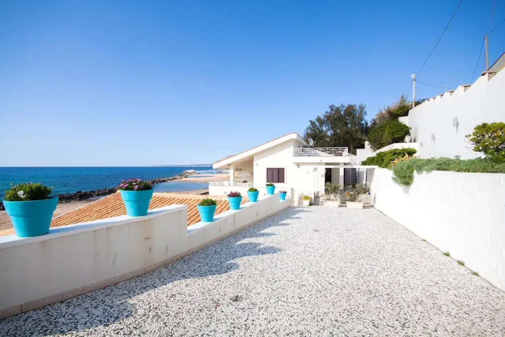 Apartment With one Bedroom in Piano di Trappeto, With Wonderful sea Vi