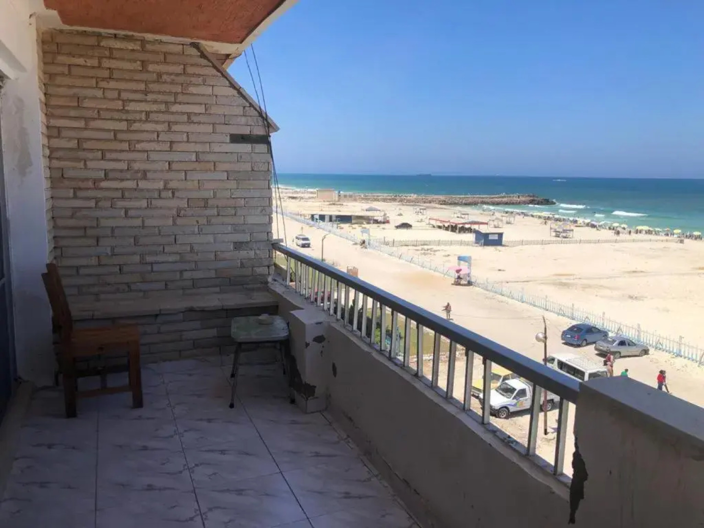 بانورما بحر صف اول بالنخيل ٢ sea view