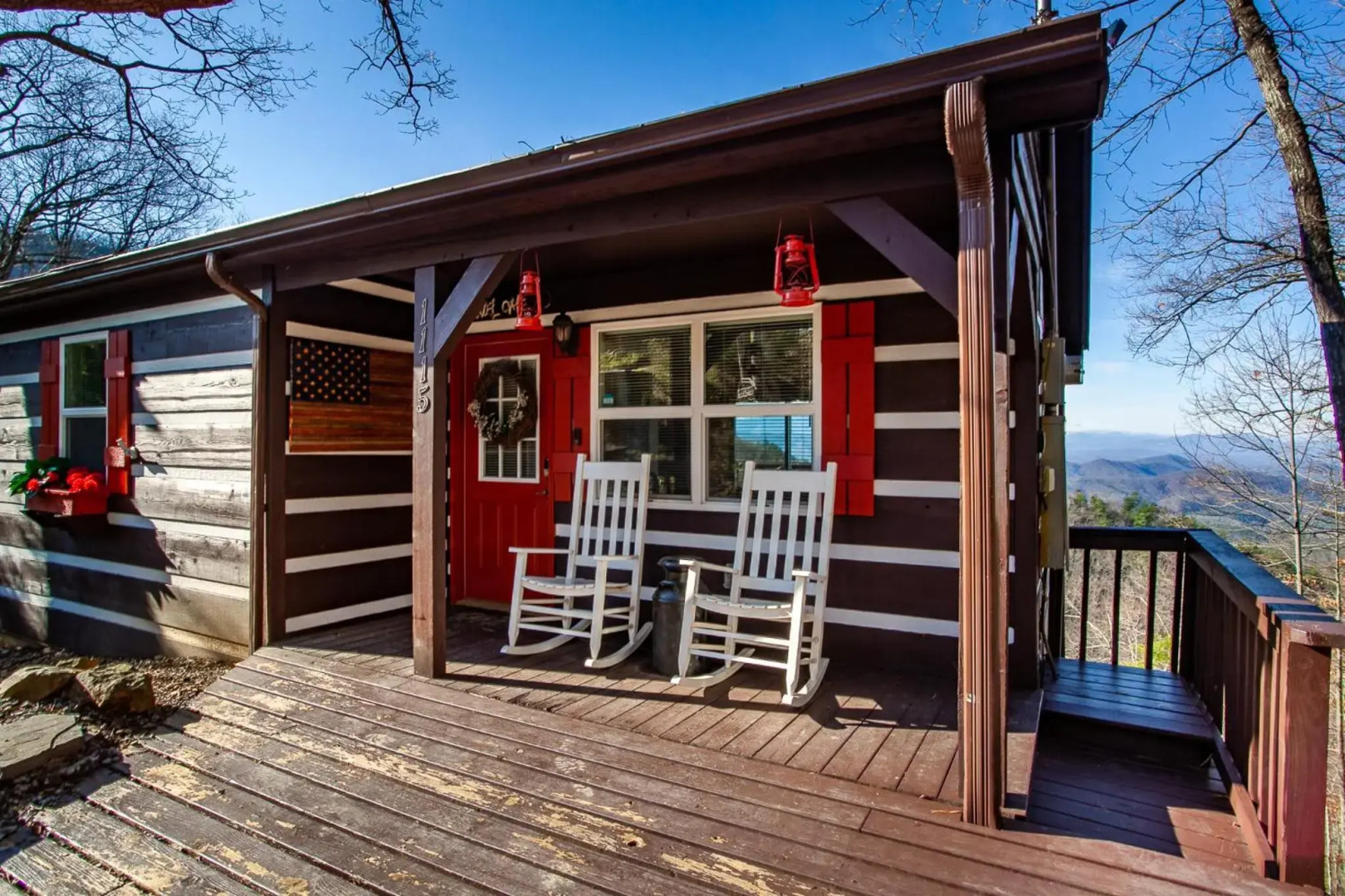 Maple Ridge with Mtn View Fireplace