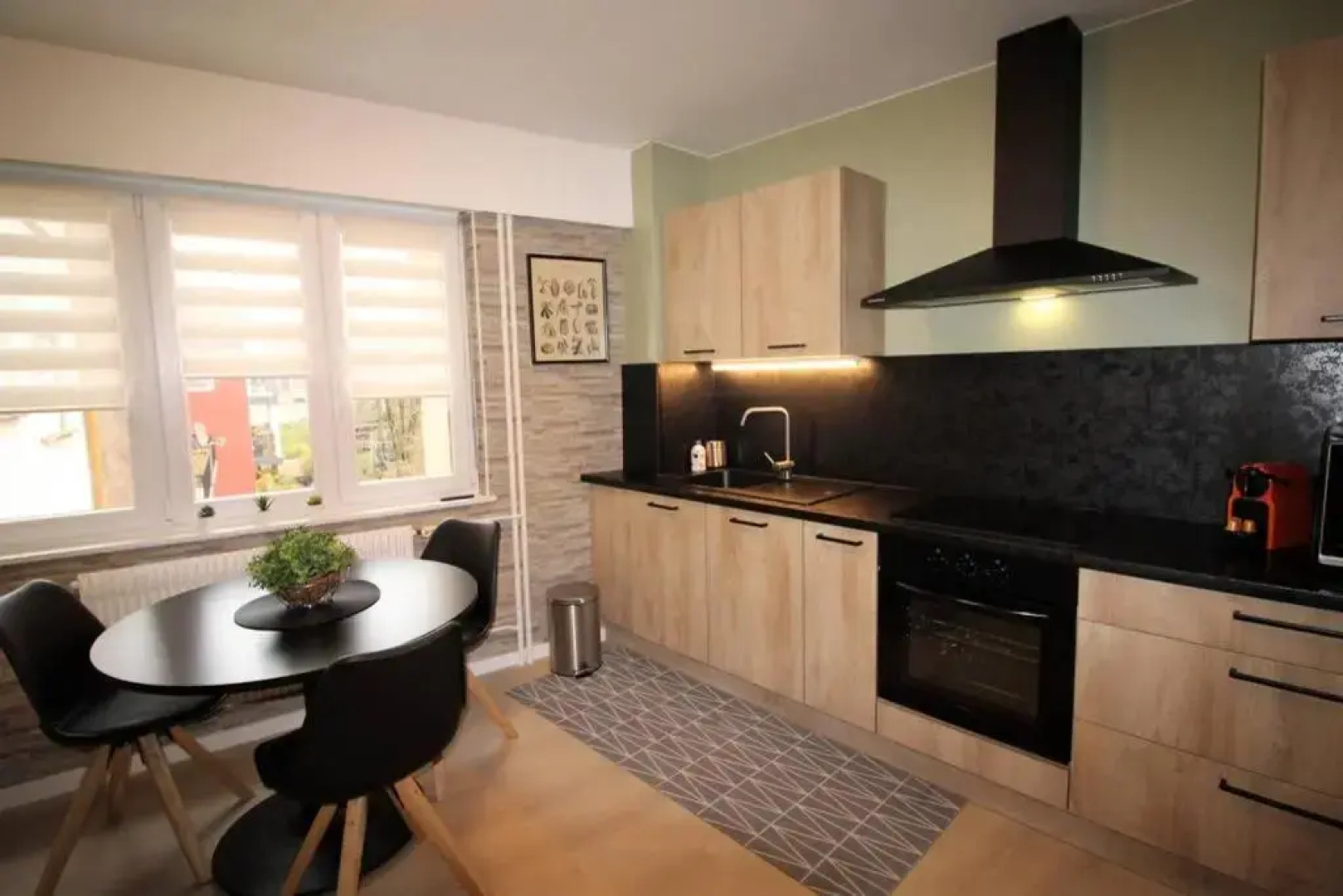 Appartement tout confort, meublé et équipé.