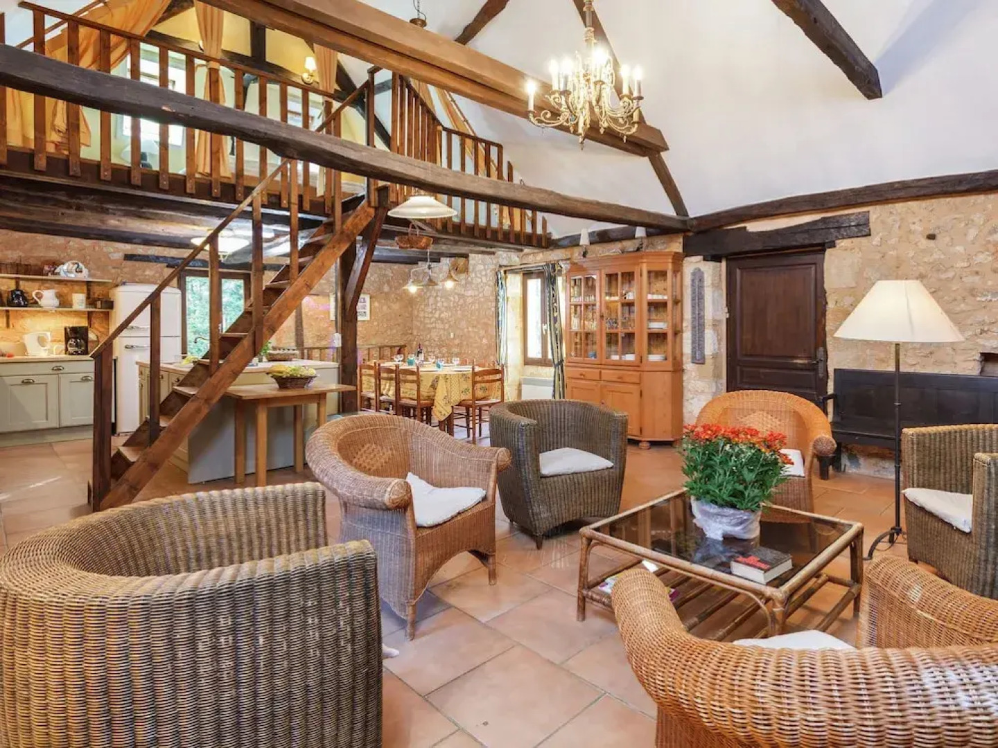 Detached, Characteristic House in Nature Near Saint-cirq-madelon