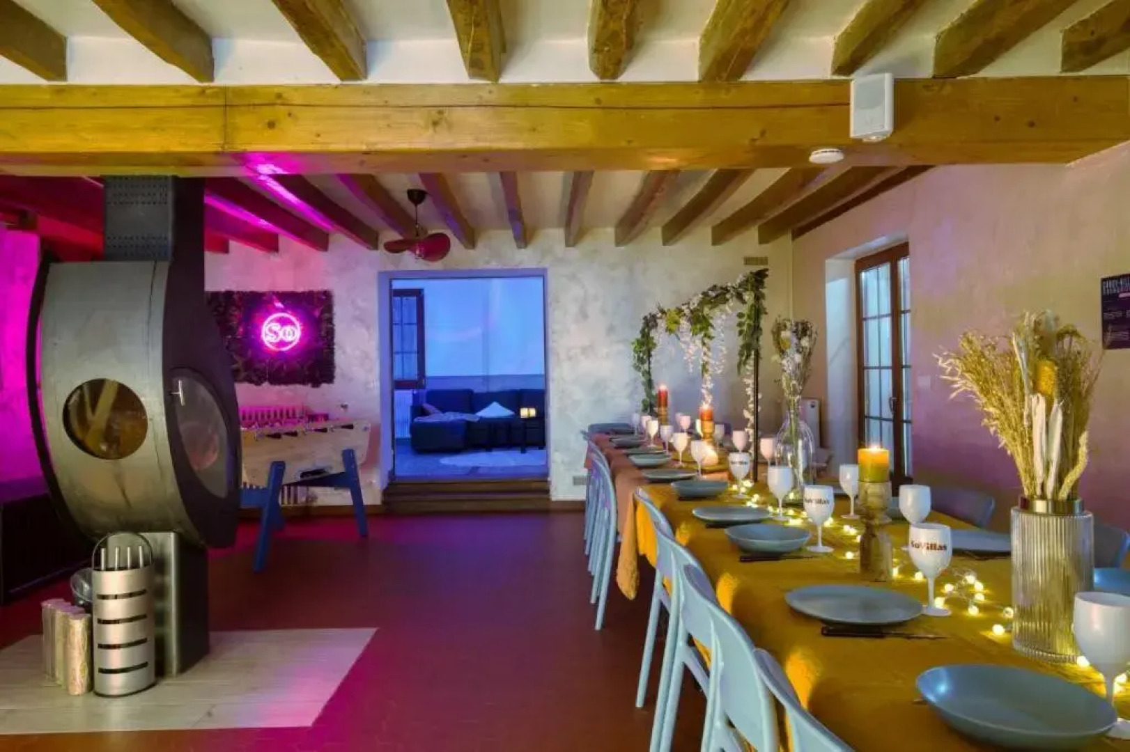 Crazy Villa Gaudiniere 89 - Heated pool - Multisport - 2h Paris - 30p