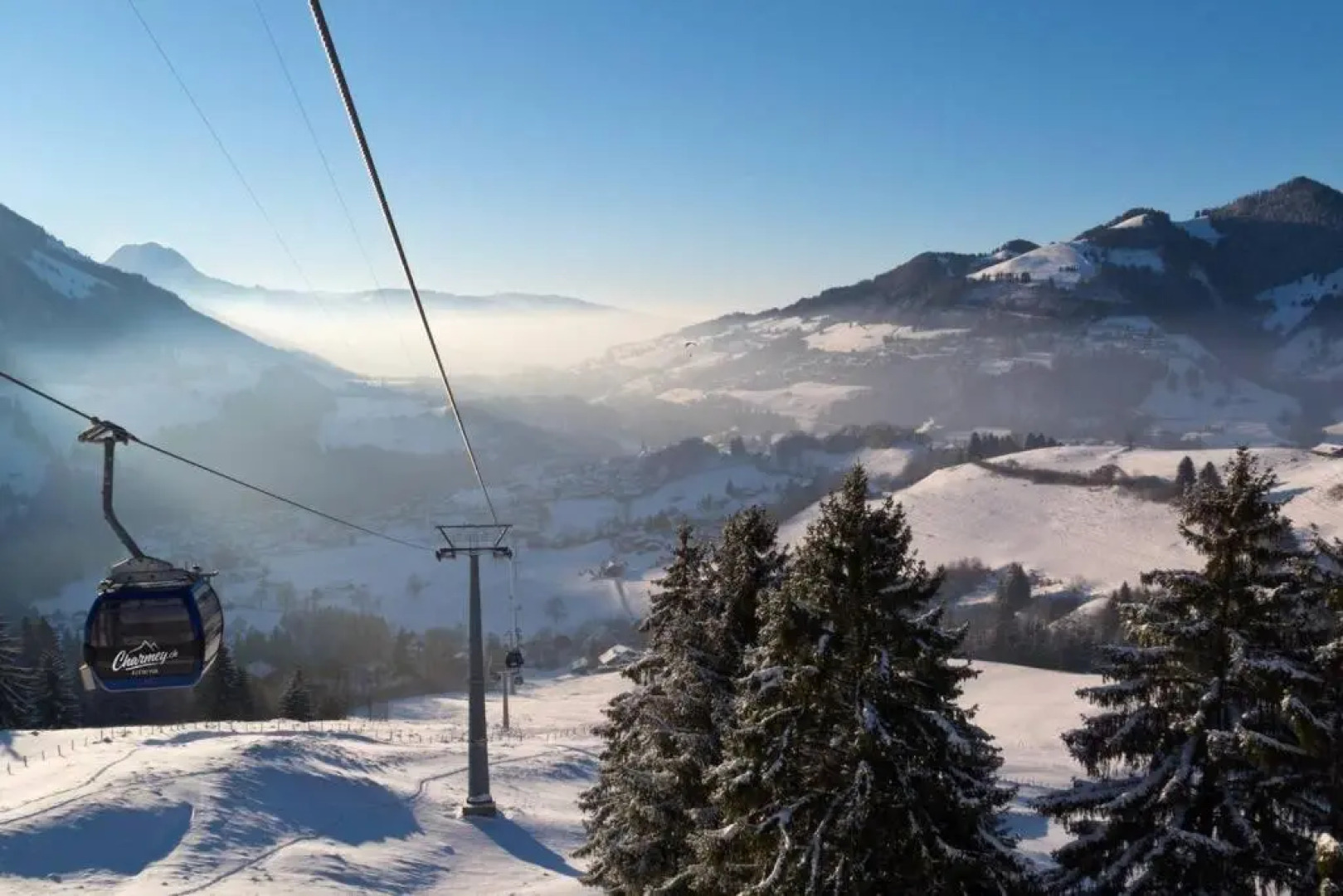 Charmant et lumineux appartement Duplex à Charmey