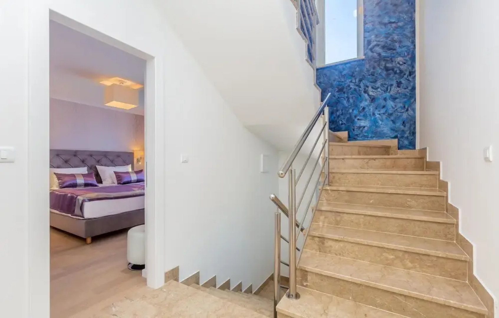 Awesome Home in Malinska with Outdoor Swimming Pool, Hot Tub & 4 Bedrooms