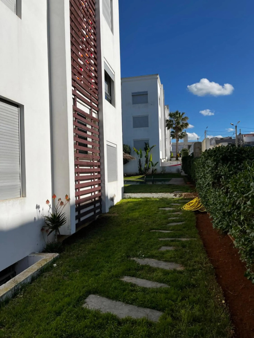 Appartement front de mer avec piscine à Dar Bouazza