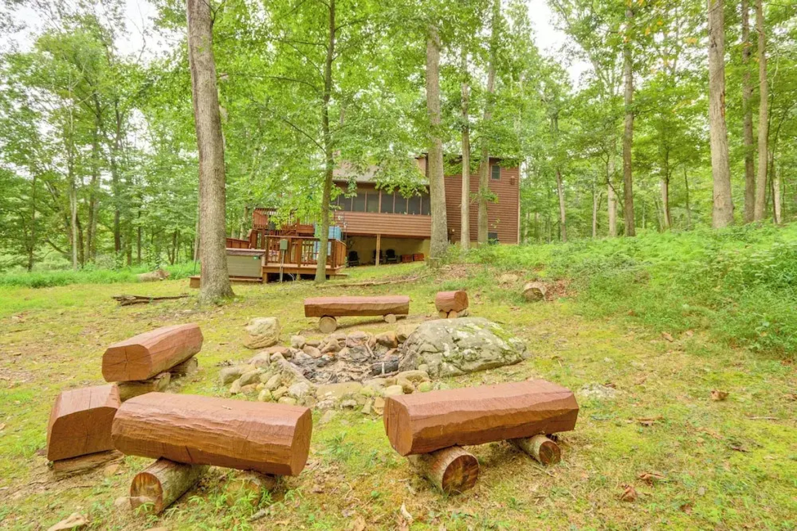 Great Cacapon Mtn Cabin w/ Private Hot Tub + Views