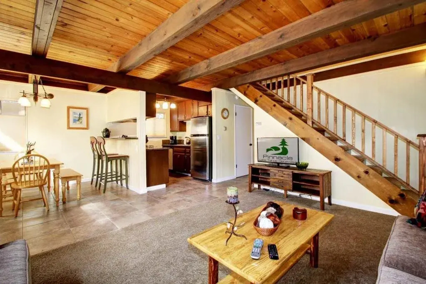 Lodge Pole Pine Cabin by RedAwning