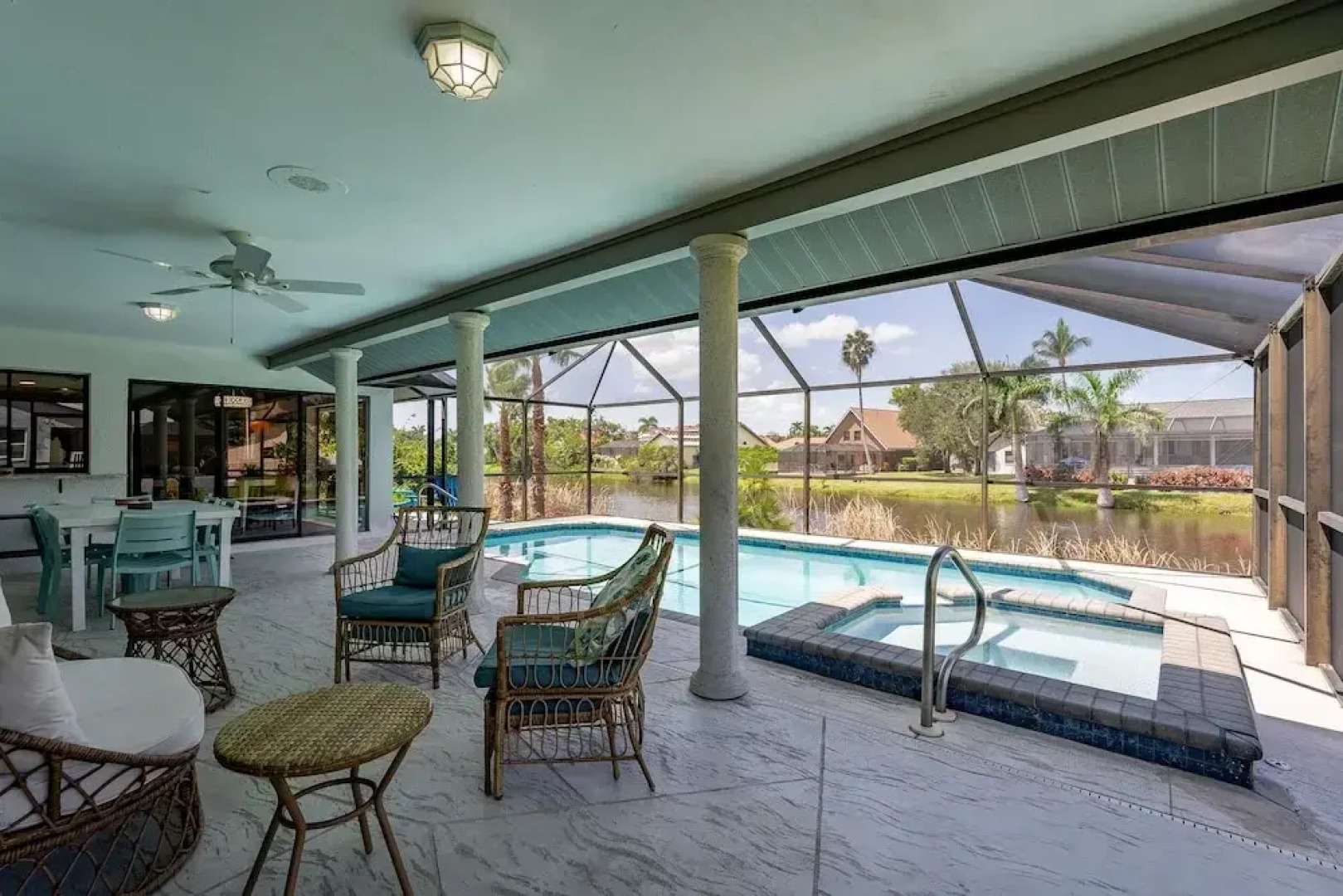 Beautiful Private Pool Home In-between Fort Myers Beach And Sanibel Island 3 Bedroom Home by RedAwning