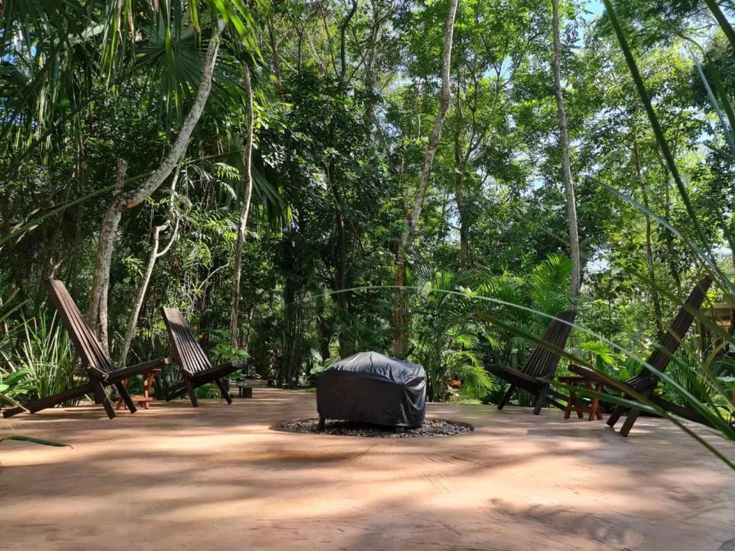 Secret Gardens Bacalar Suite 02 con alberca y bicicletas