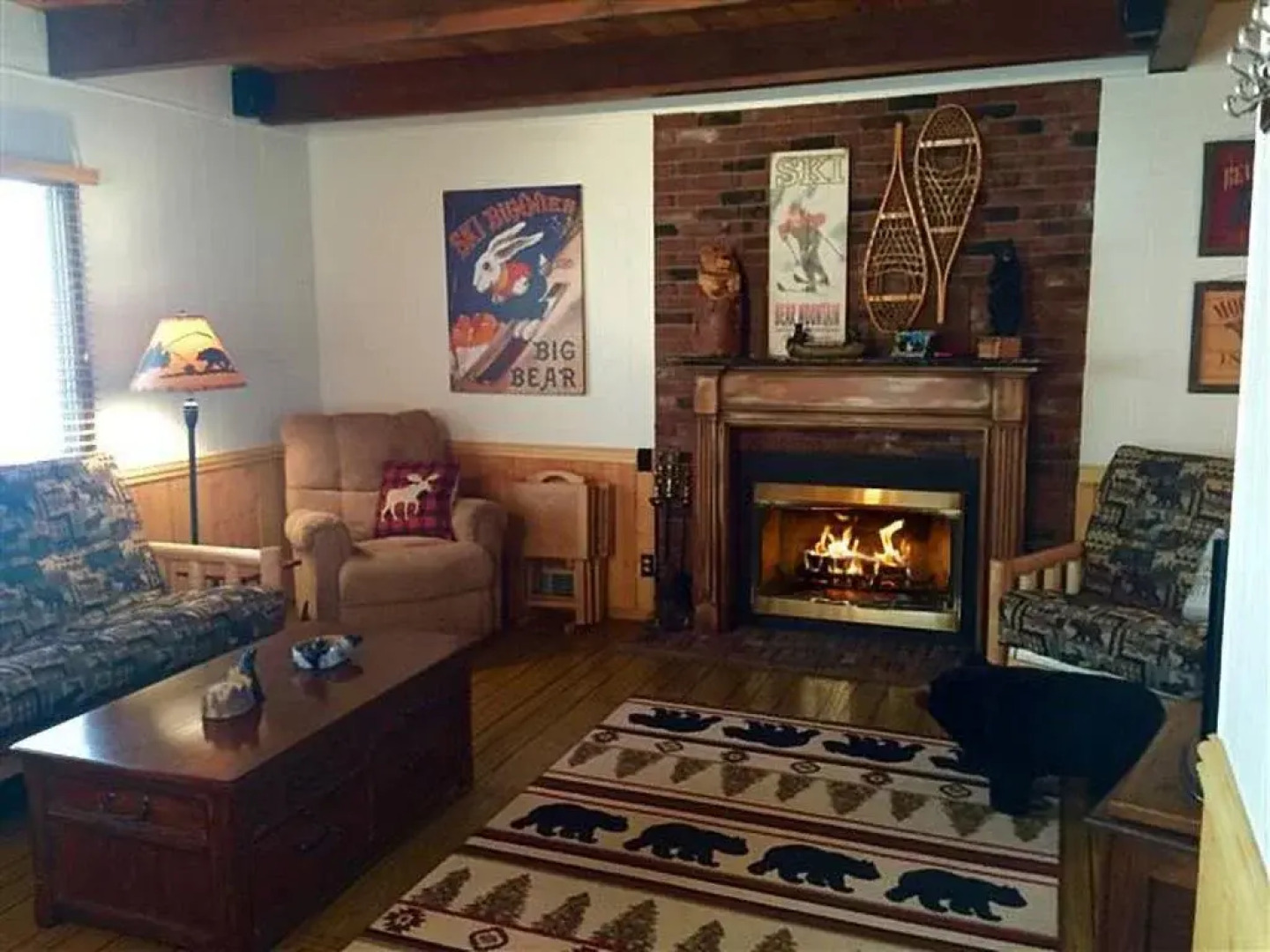 A Sleepy Bear's Hideaway