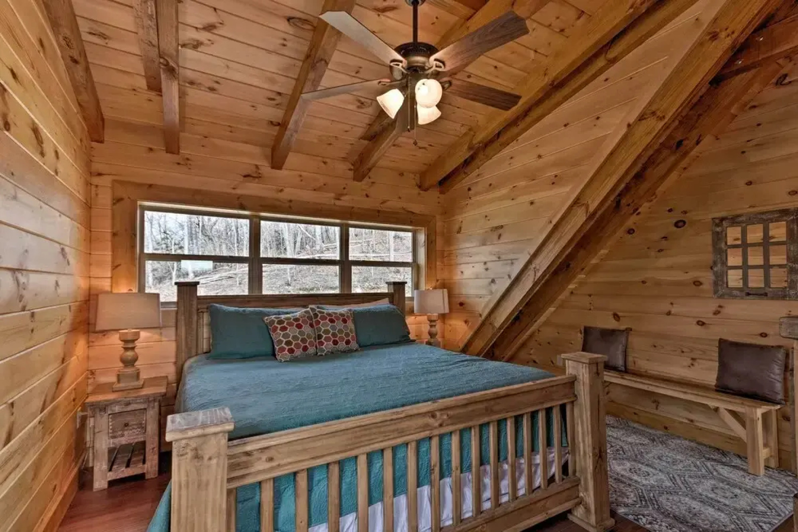 Elevated Cabin Bordering Smoky Mountain Nat'l Park