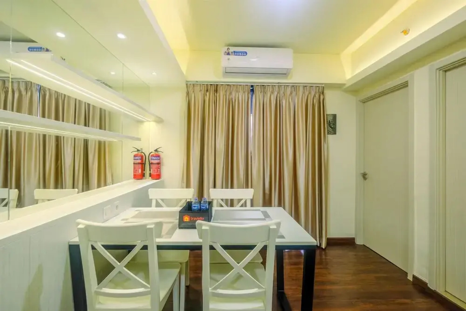 New Furnished and Minimalist 2BR + 1 Office Room at Meikarta Apartment