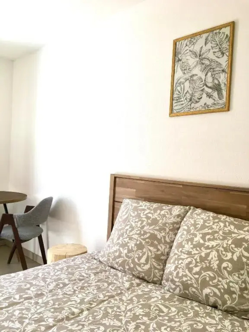 Studio en face Hopital Nord avec terrasse