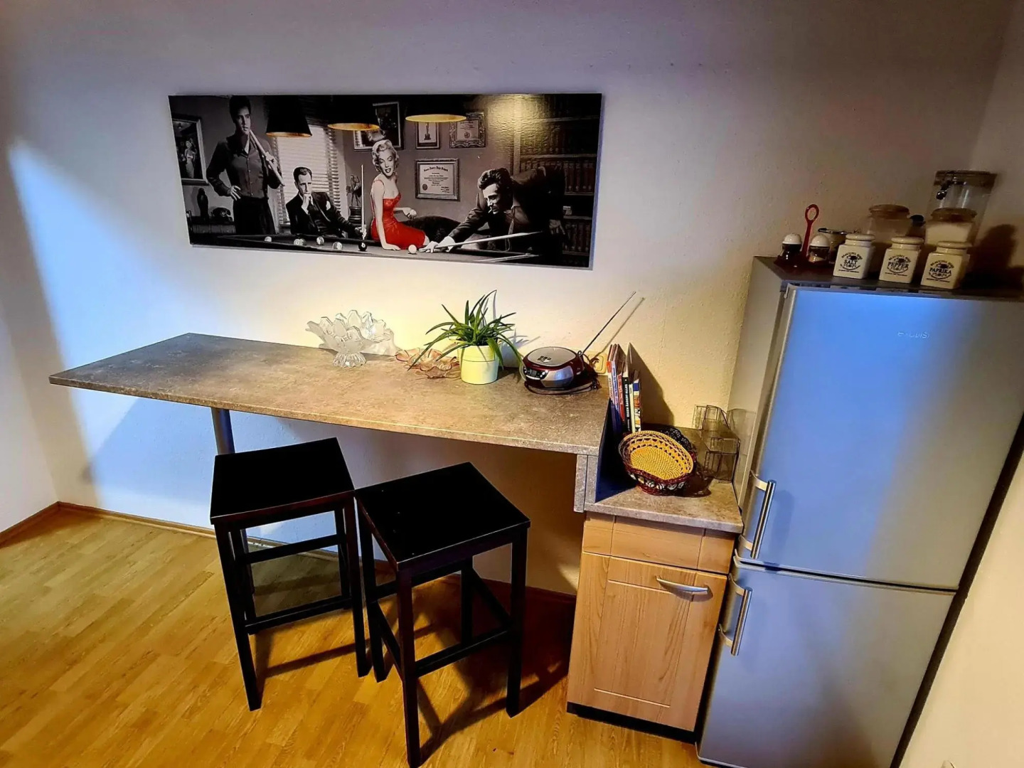 Cozy holiday apartment in Falkenstein with a fireplace