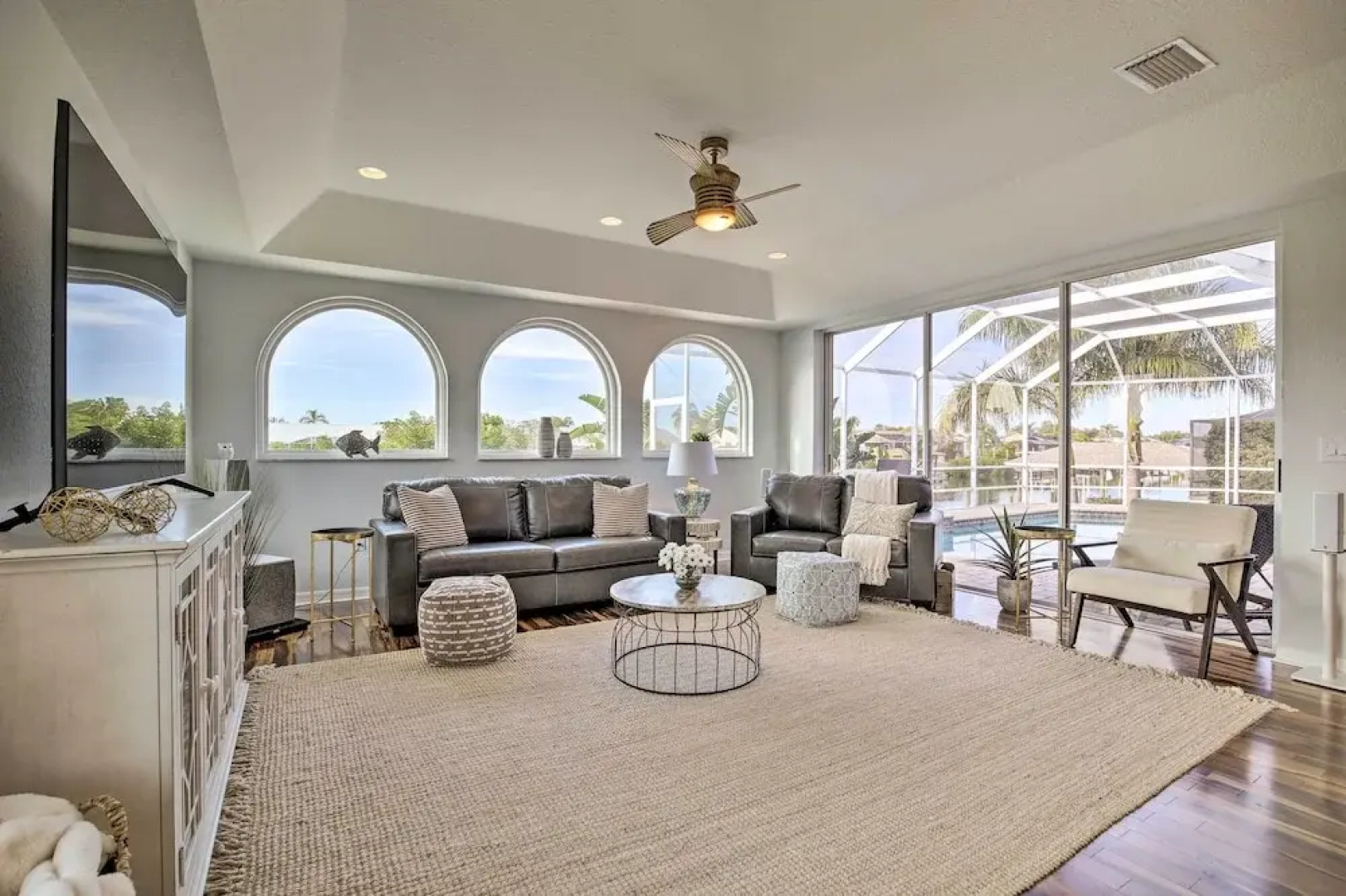 Heated Pool/spa & Dock: Apollo Beach Home on Canal