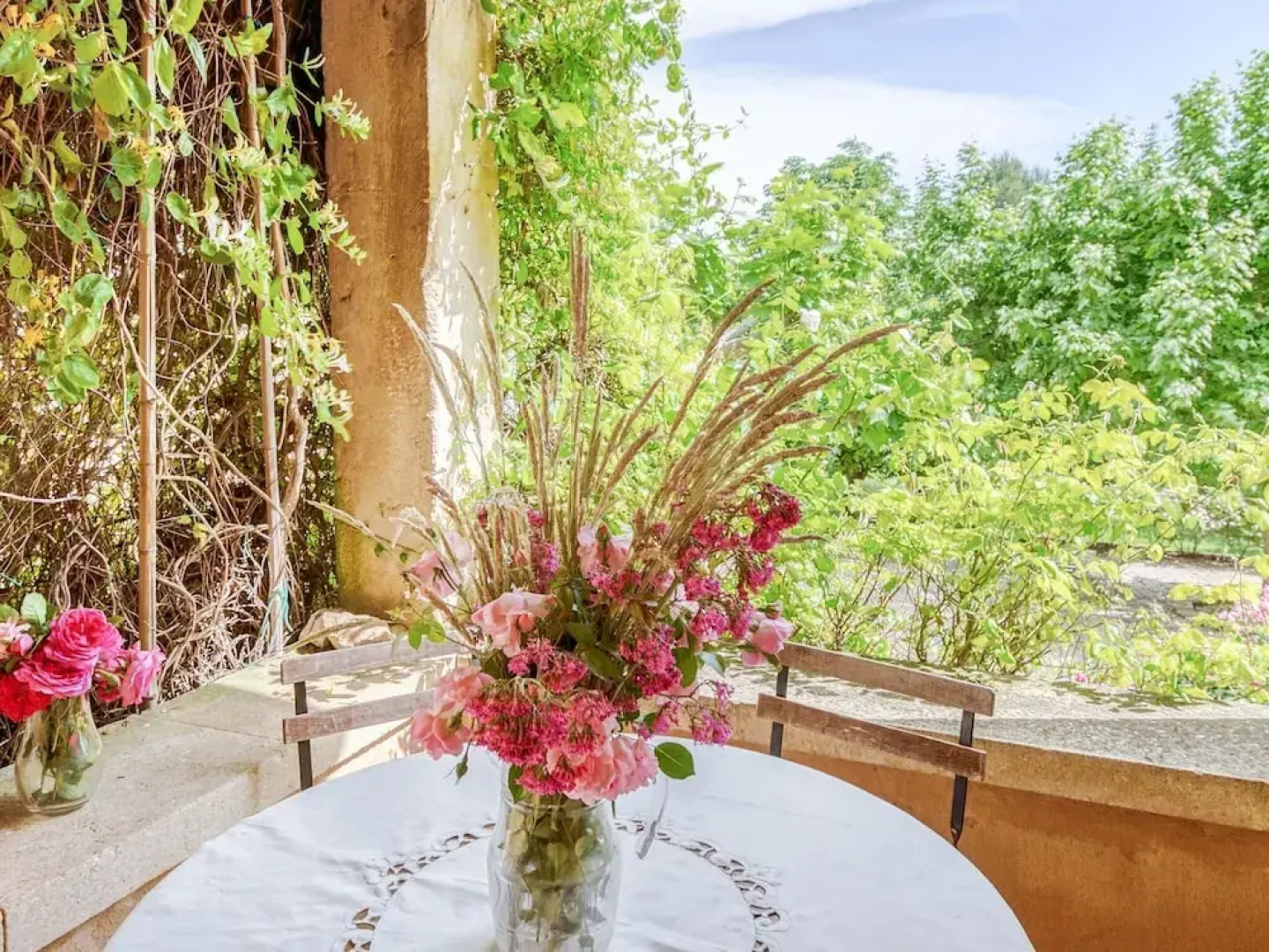 The Awning Housecosy Holiday Home in Rustrel With Swimming Pool