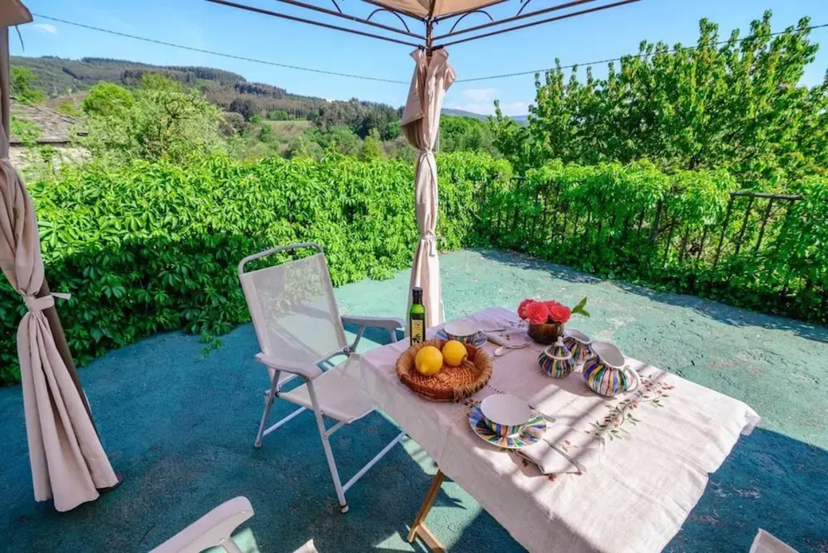 House With 2 Bedrooms in Baralla, With Wonderful Mountain View, Enclos