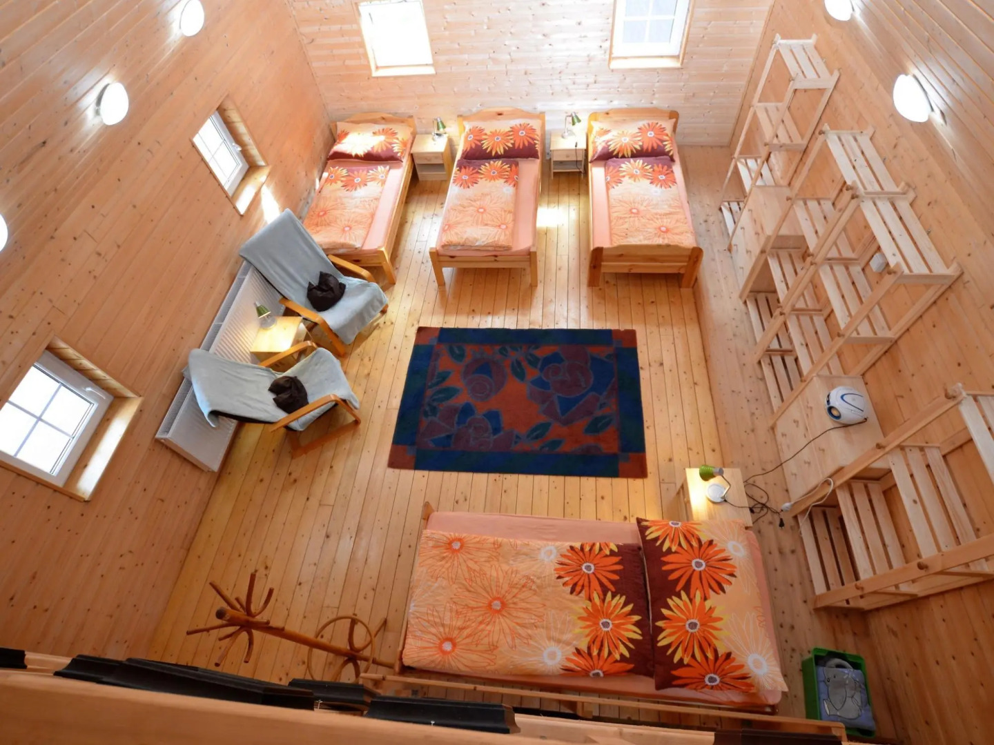 Bedroom Farmhouse by the Woods