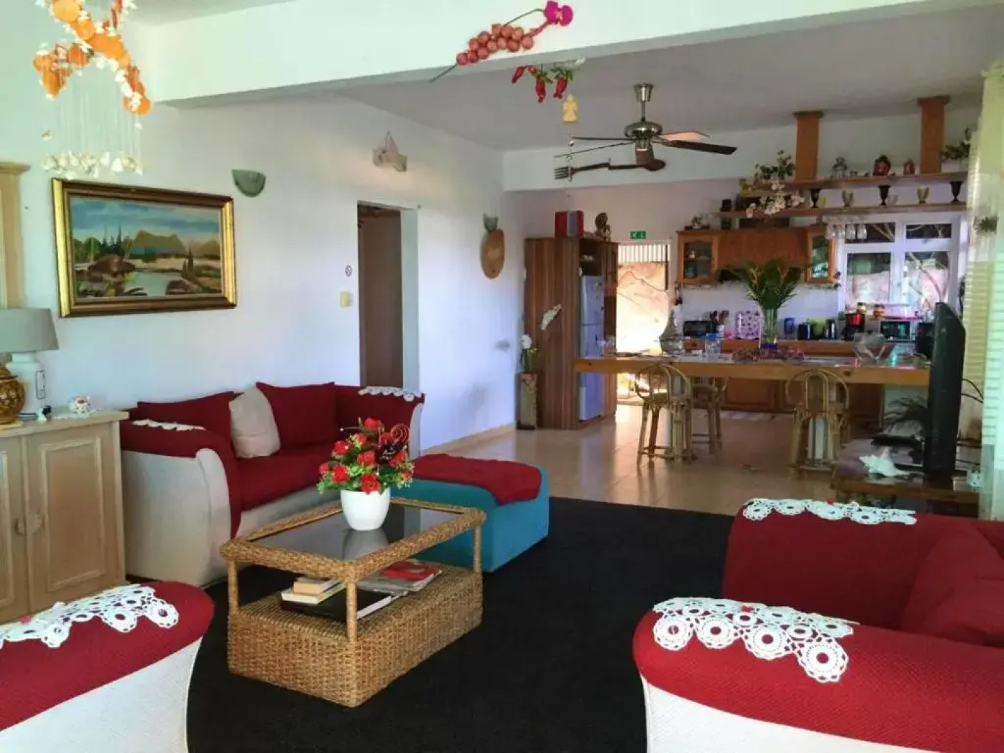 2 bedrooms villa with sea view private pool and jacuzzi at La Gaulette 6 km away from the beach