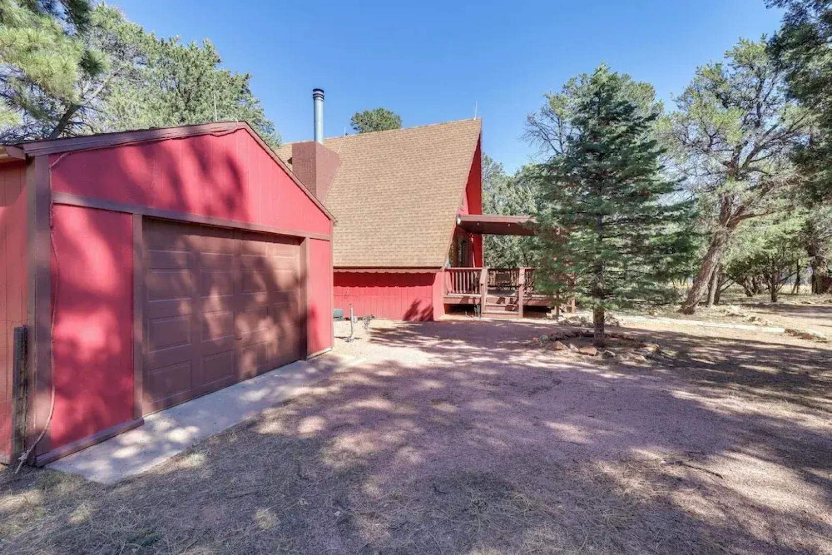 Rustic-modern Overgaard Cabin w/ Decks & Fire Pit!