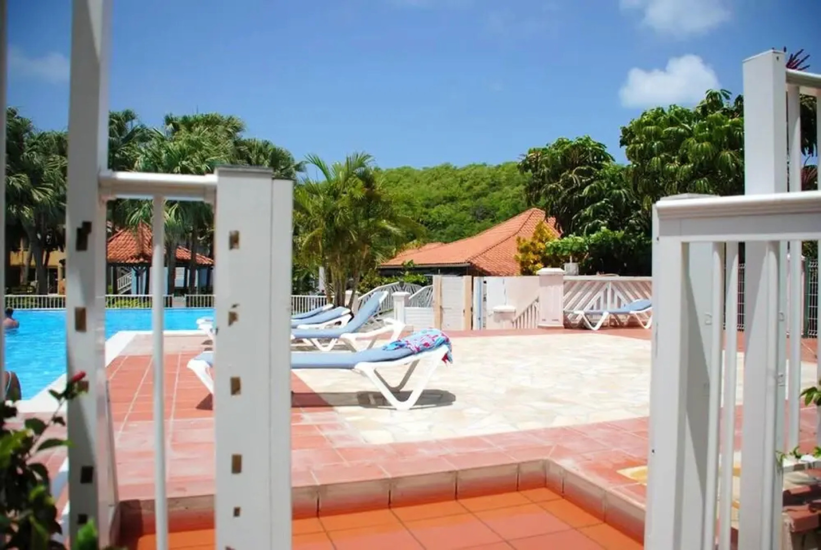 Studio in Sainte-anne, With Pool Access, Enclosed Garden and Wifi