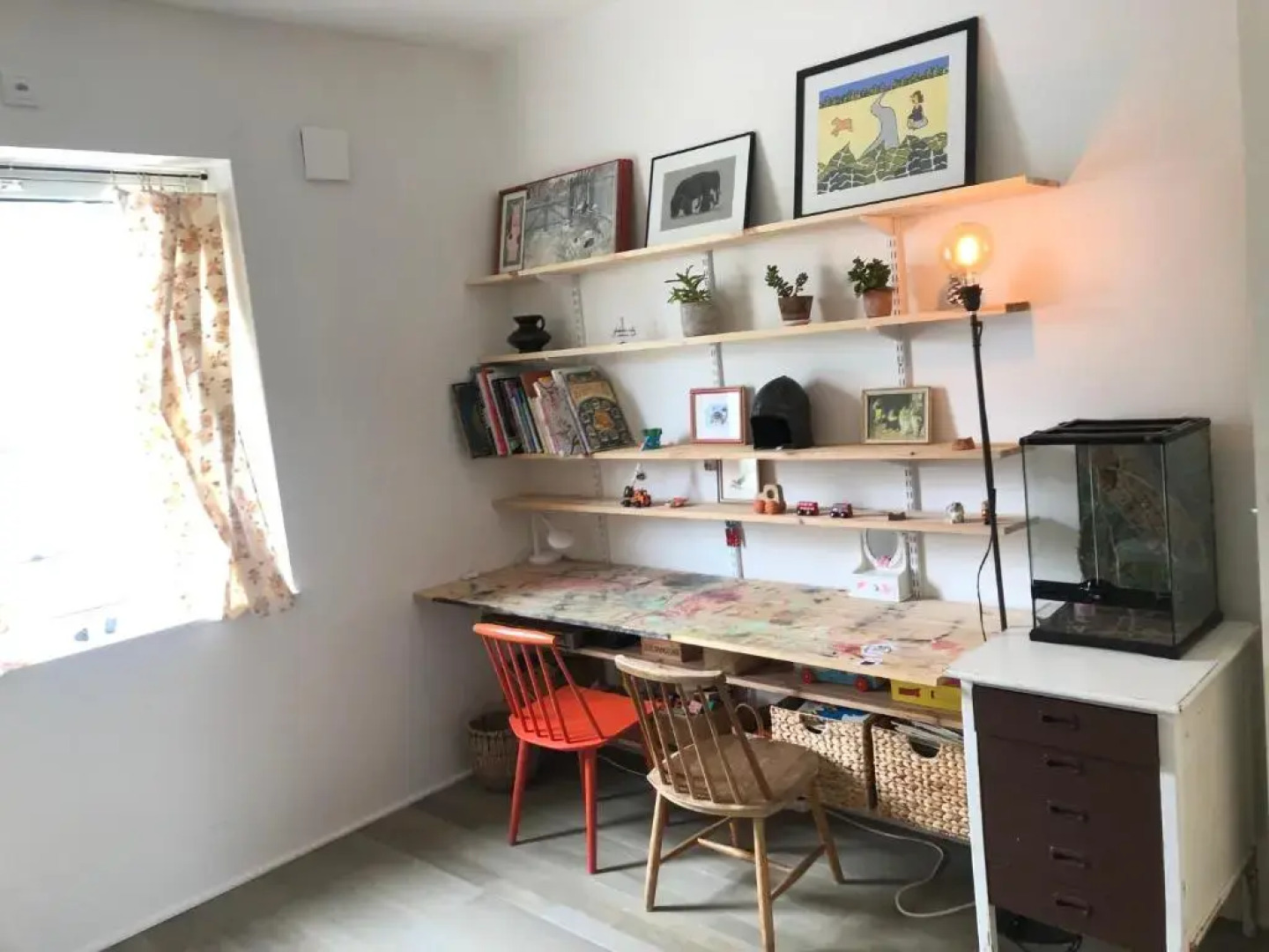 Modern flat with a view.