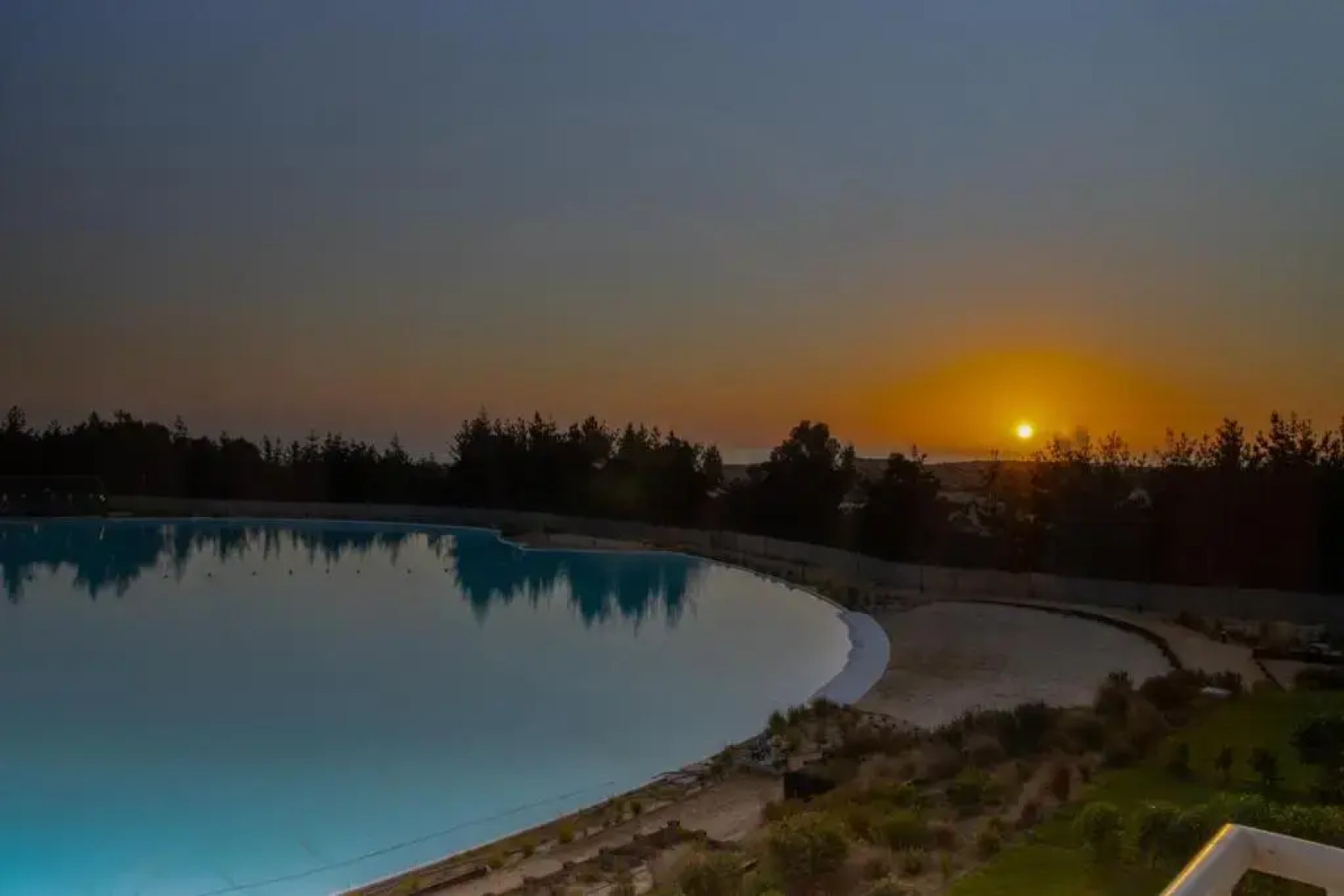 Departamento con Laguna artificial en Las Cruces