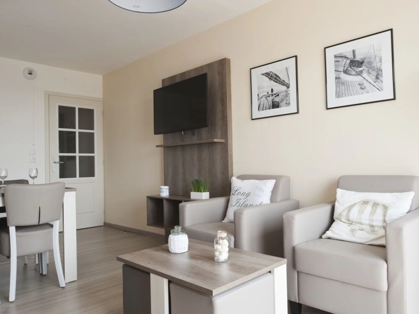 Nice apartment 800 m. from the beach of Équihen-Plage