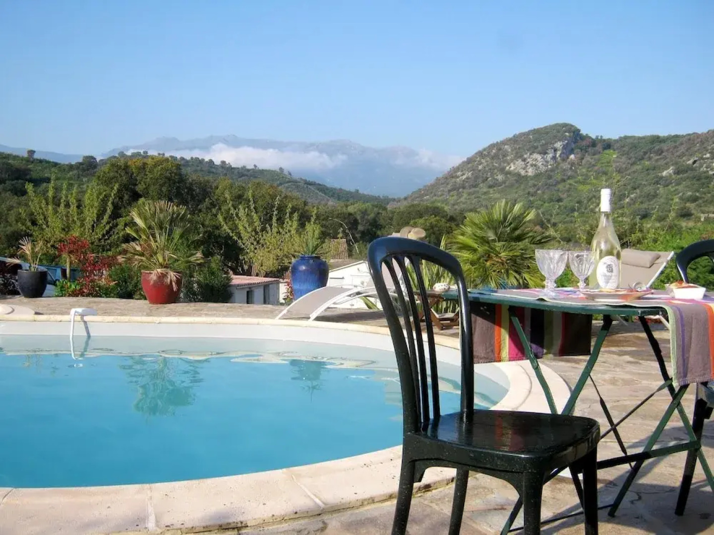 Villa With 3 Bedrooms in Oletta, With Wonderful Mountain View, Pool Ac