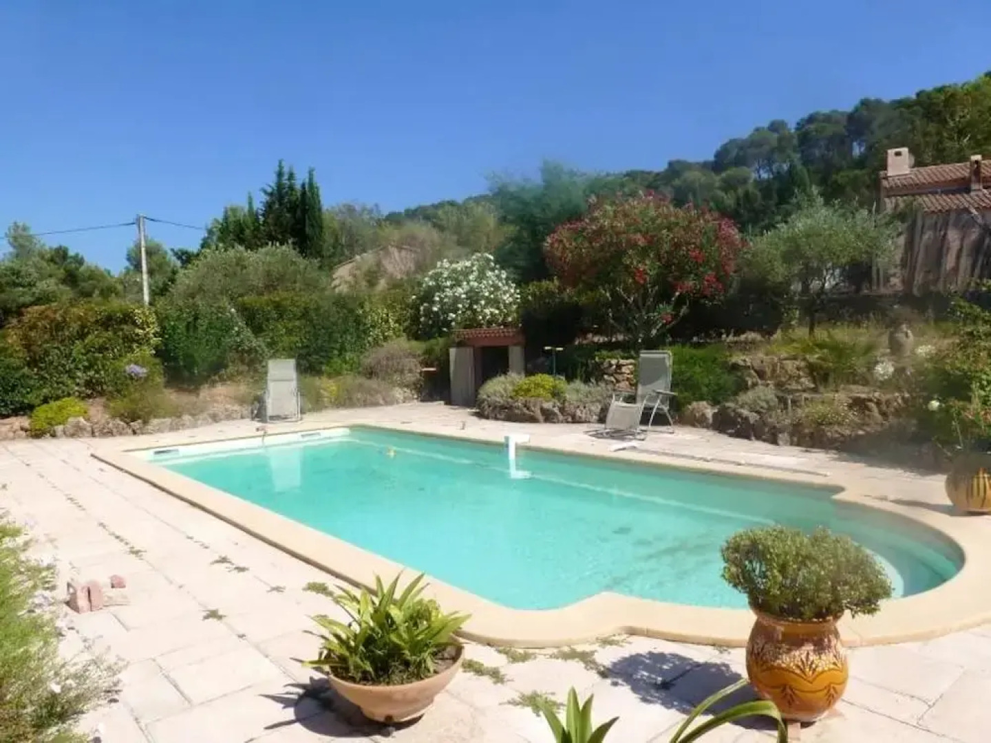 Studio in Pierrefeu-du-var, With Wonderful Mountain View, Pool Access,