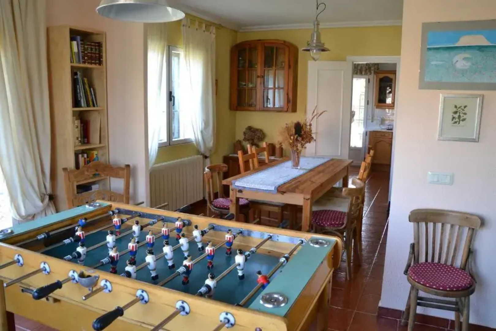 Casa Rural El Trepador Azul Futbolín Barbacoa 8 personas