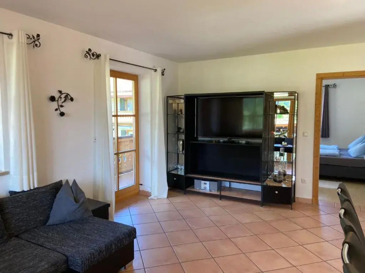 Ferienwohnung mit Bergblick